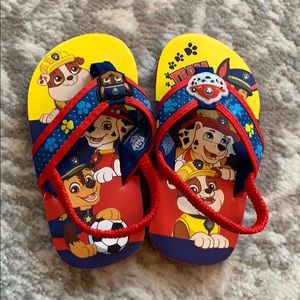 Paw Patrol Flip Flops Chase Marshall /& Ruble Summer Sandals Baby Boys Size 1//2 /& 3//4 Baby 3//4, Paw Patrol Red